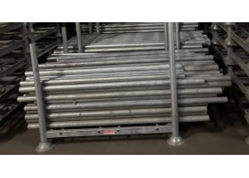Manurack stapelrack rongen 200cm gebruikt