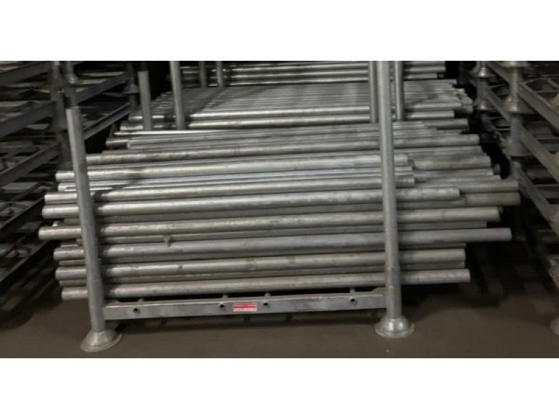 Manurack stapelrack rongen 100cm gebruikt Manurack stapelrack rongen 100cm gebruikt