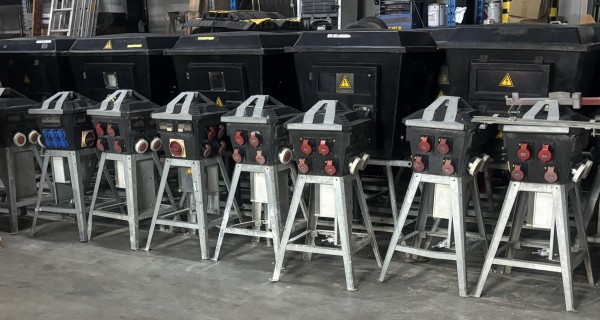 Bos Elektro Midi hoog verdeelkast 125A Offshore Bos Elektro Midi hoog verdeelkast 125A Offshore