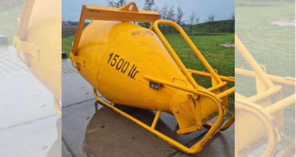 Beco betonkubels 300L tot 1500L Beco betonkubels 300L tot 1500L