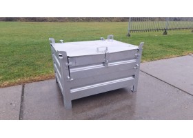 Eurobox stapelbak 80x100cm met deksel nieuw