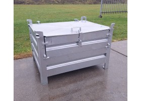 Eurobox stapelbak 80x100cm met deksel nieuw