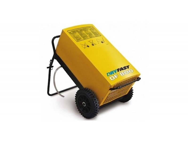 Dryfast DF 800 Bouwdroger 150L