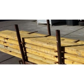 Metselprofielen hout gebruikt 