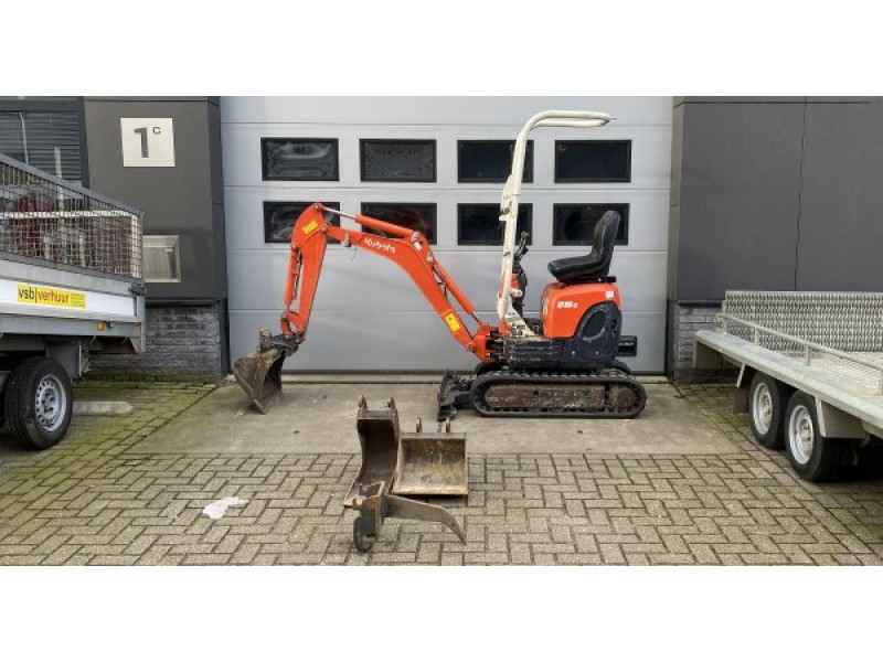 2016 Kubota U10-3 VERKOCHT