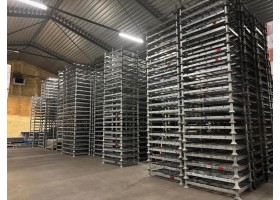 Manurack Stapelbokken - Thermisch Verzinkt - Gebruikt