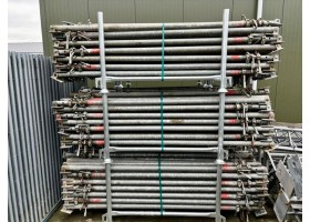 Duwtrek schoren / schoorstempels 240-400cm gebruikt