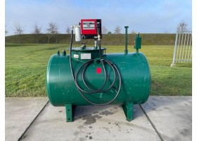 Stokvis Dieseltank 1200L met nieuwe Piusi Cube56 pomp