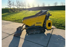 2016 Wacker Neuson T08D rupsdumper zelflader diesel