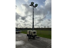 6x Doosan LightSource V9 Lichtmast 9M Diesel Kubota