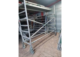 Gebruikte Altec aluminium rolsteiger 75x190cm 6 of 8 of 10M
