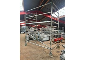 Grote partij gebruikte aluminium rolsteigers Altec