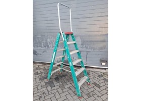 Gebruikte Altrex dubbele trap TDO6 2 x 6 trede Taurus