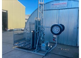 ZGAN Bouwlift Bouwma Warry Whippet 2017 400KG 380V 9M