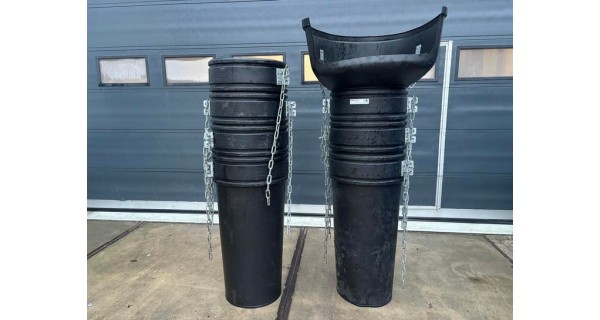 2025 Muba eenmalig gebruikte stortkoker 7,5m