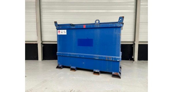 2017 Tolsma Kiwa IBC dieseltank 3000liter 2017 Tolsma Kiwa IBC dieseltank 3000liter