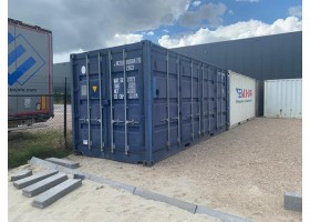 Gebruikte 20FT open side werkplaatscontainer