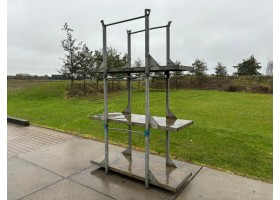 Stalen Stapelbokken Gegalvaniseerd - Set van 3