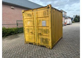 8FT Opslagcontainer / zeecontainer met stalen vloer