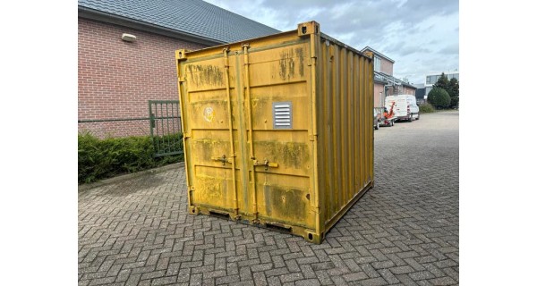 8FT Opslagcontainer / zeecontainer met stalen vloer
