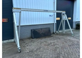 Porta Gantry aluminium mobiel hijsportaal