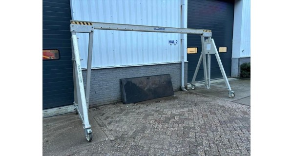 Porta Gantry aluminium mobiel hijsportaal