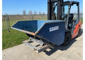 Kiepkantelbak tbv heftruck, shovel of Manitou