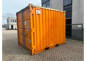 Gebruikte 10ft opslagcontainer / zeecontainer