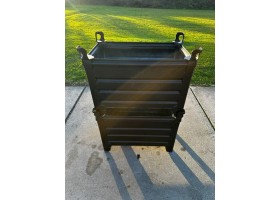 Nieuwe stapelbakken Eurobox zwart