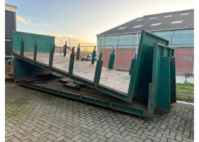 2018 Containerflat afzetbak flatbat haakarm