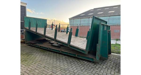 2018 Containerflat afzetbak flatbat haakarm