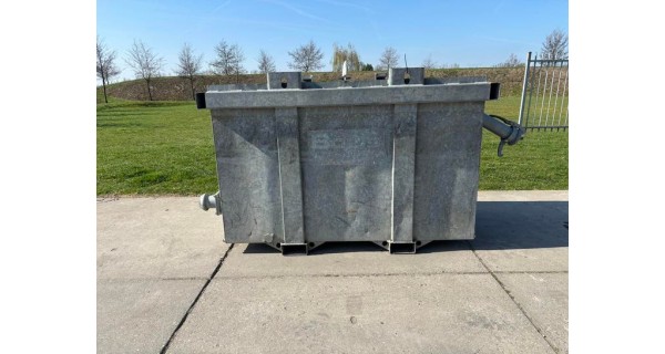 Gegalvaniseerde zandvanger / zandafscheider tbv waterpomp