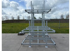 2026 gegalvaniseerd stapelbokken tbv kunststof rijplaten